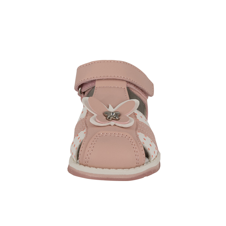 SANDALIA NIÑA BAMBOO ROSADO CORAL - 3