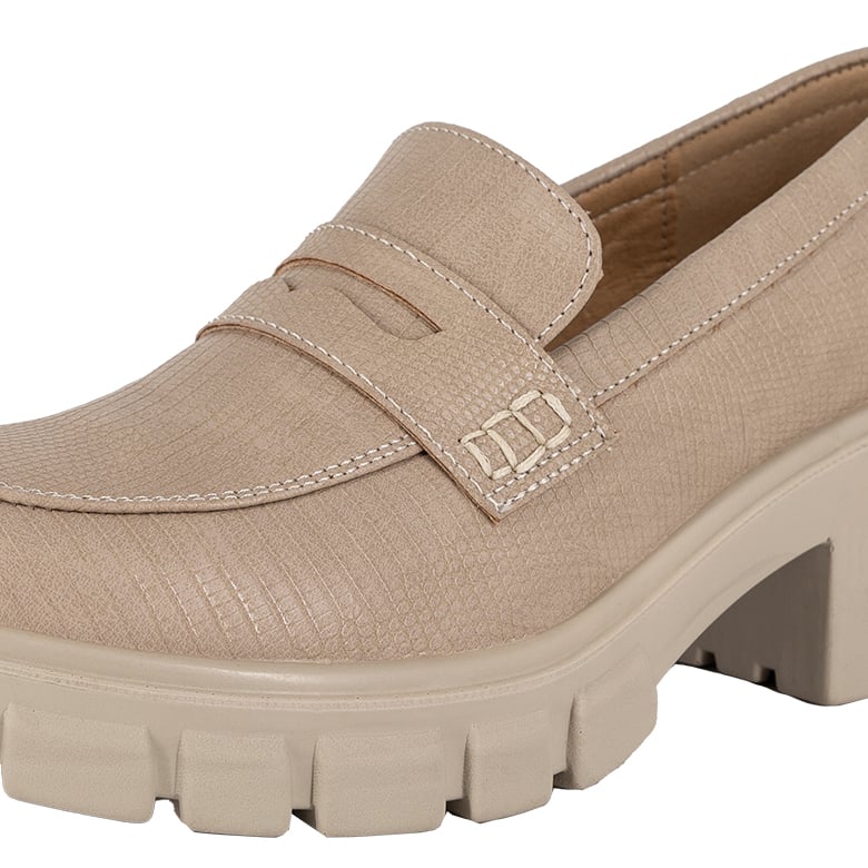 MOCASINES MUJER ALQUIMIA TAUPE MURCIA - 4