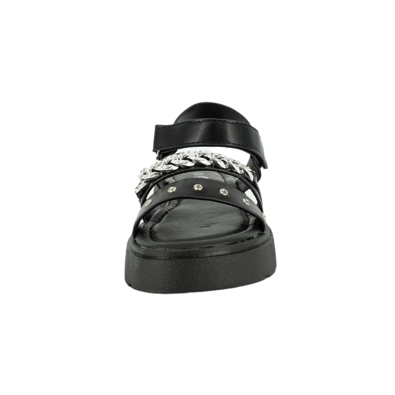 SANDALIA NIÑA BAMBOO NEGRO SANDY - 3