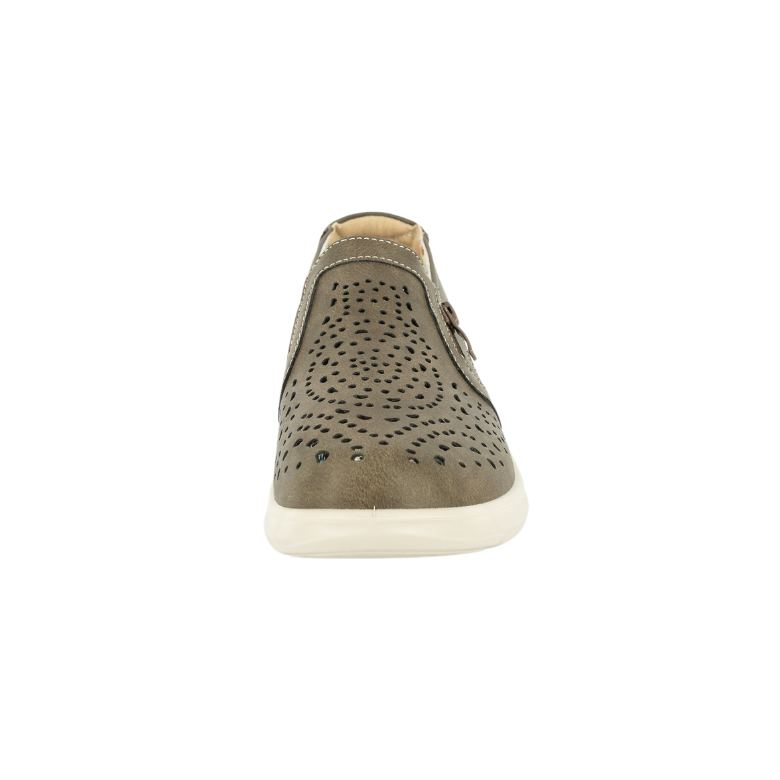 MOCASINES MUJER PASSER TEXTIL VERDE NUVIA - 3