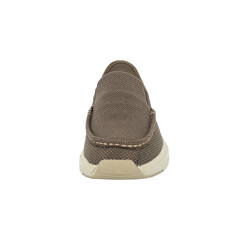 MOCASINES HOMBRE UNS TEXTIL FONTEC CAFÉ - 3