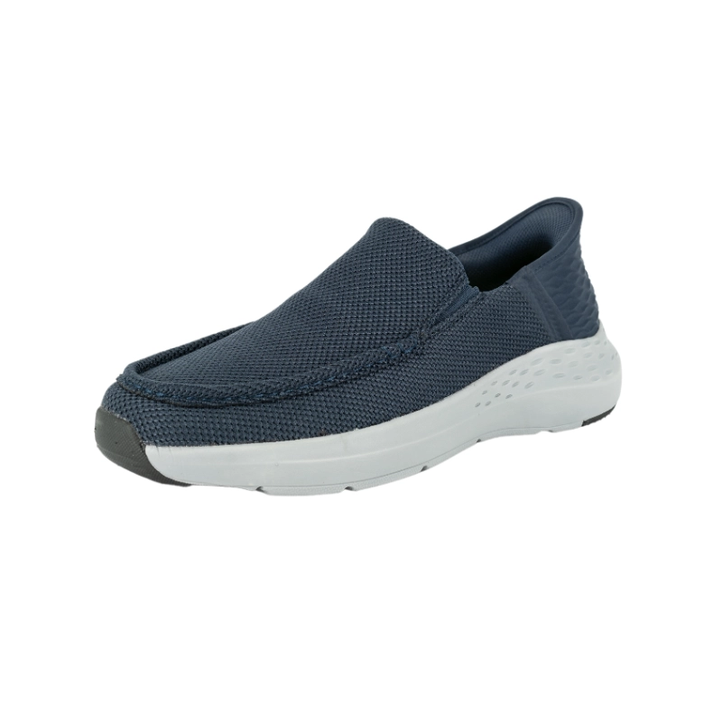 MOCASINES HOMBRE UNS TEXTIL AZUL FONTEC - 1
