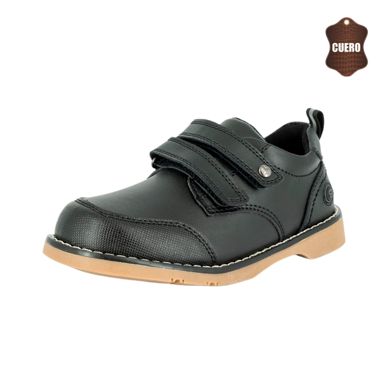 ZAPATO ESCOLAR ELIAN NEGRO BAMBOO - 1