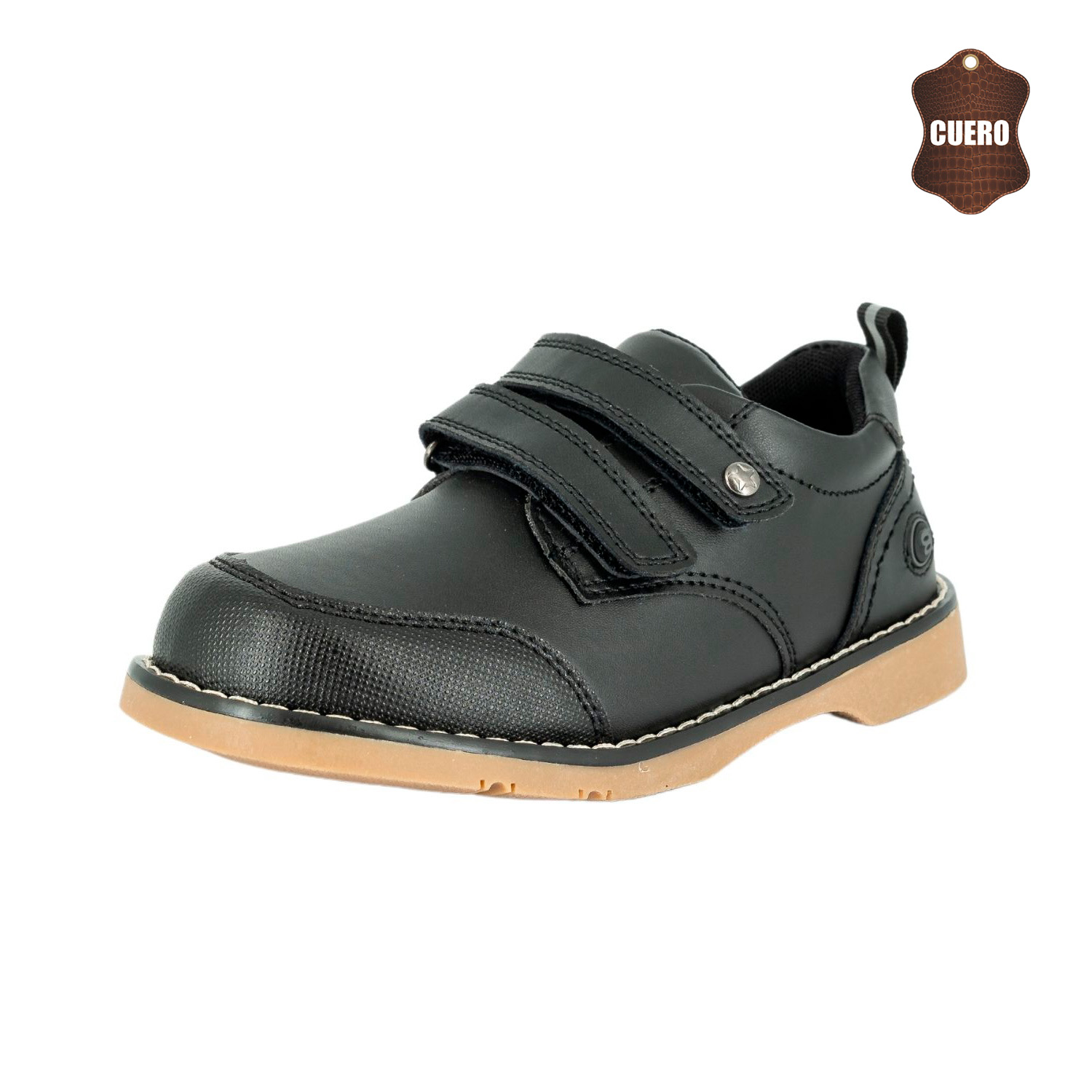 ZAPATO ESCOLAR ELIAN NEGRO BAMBOO - 1