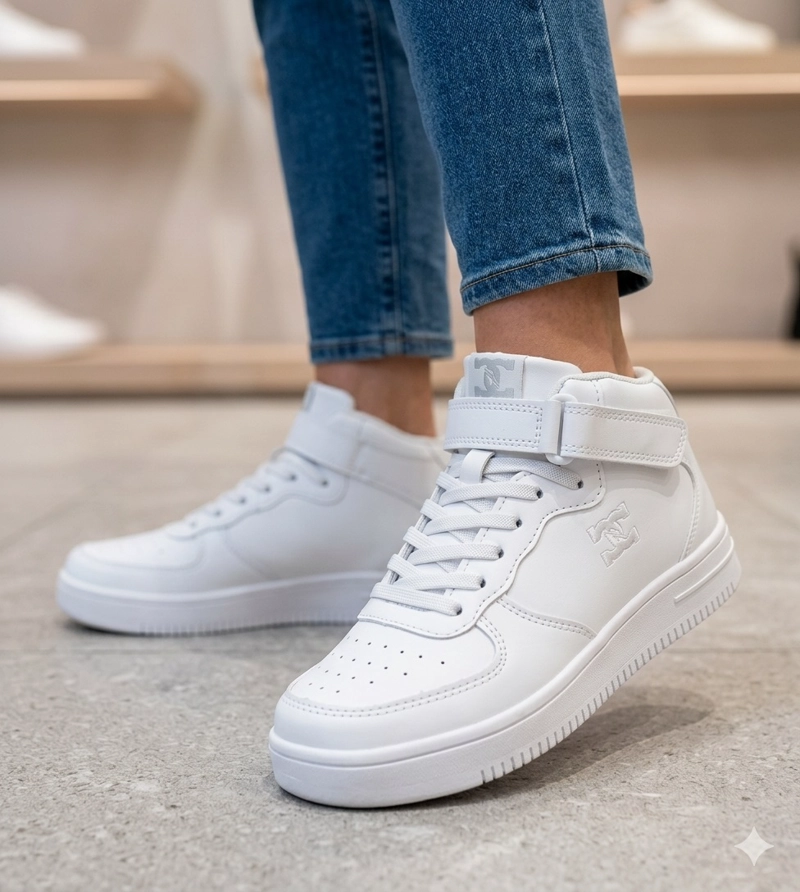ZAPATILLA ESCOLAR MIRTO BLANCO UNS - 5