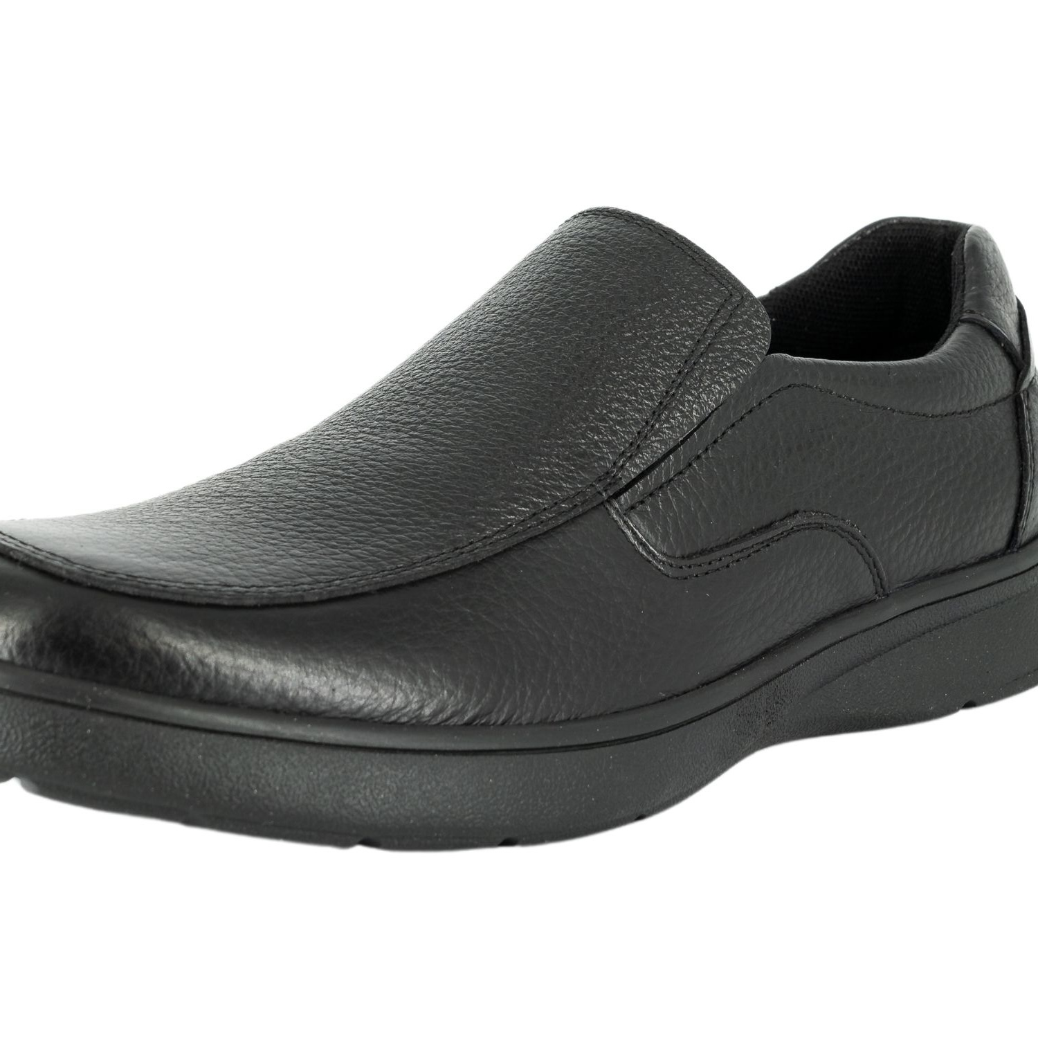 ZAPATO DE CUERO NARDO NEGRO LONDON ADIXT - 4