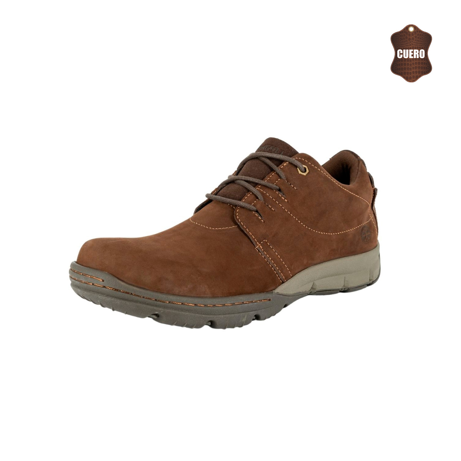 ZAPATO DE CUERO BREZO CAFE LONDON ADIXT - 1