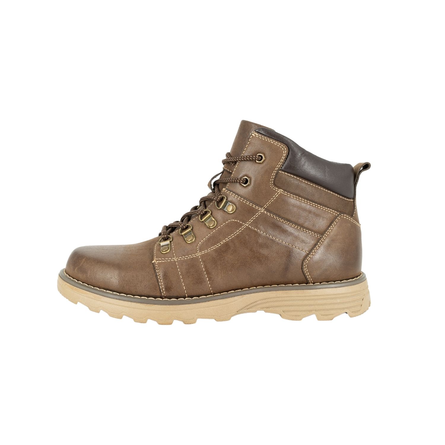 BOTIN DE CUERO LEON CAFE LONDON ADIXT - 2