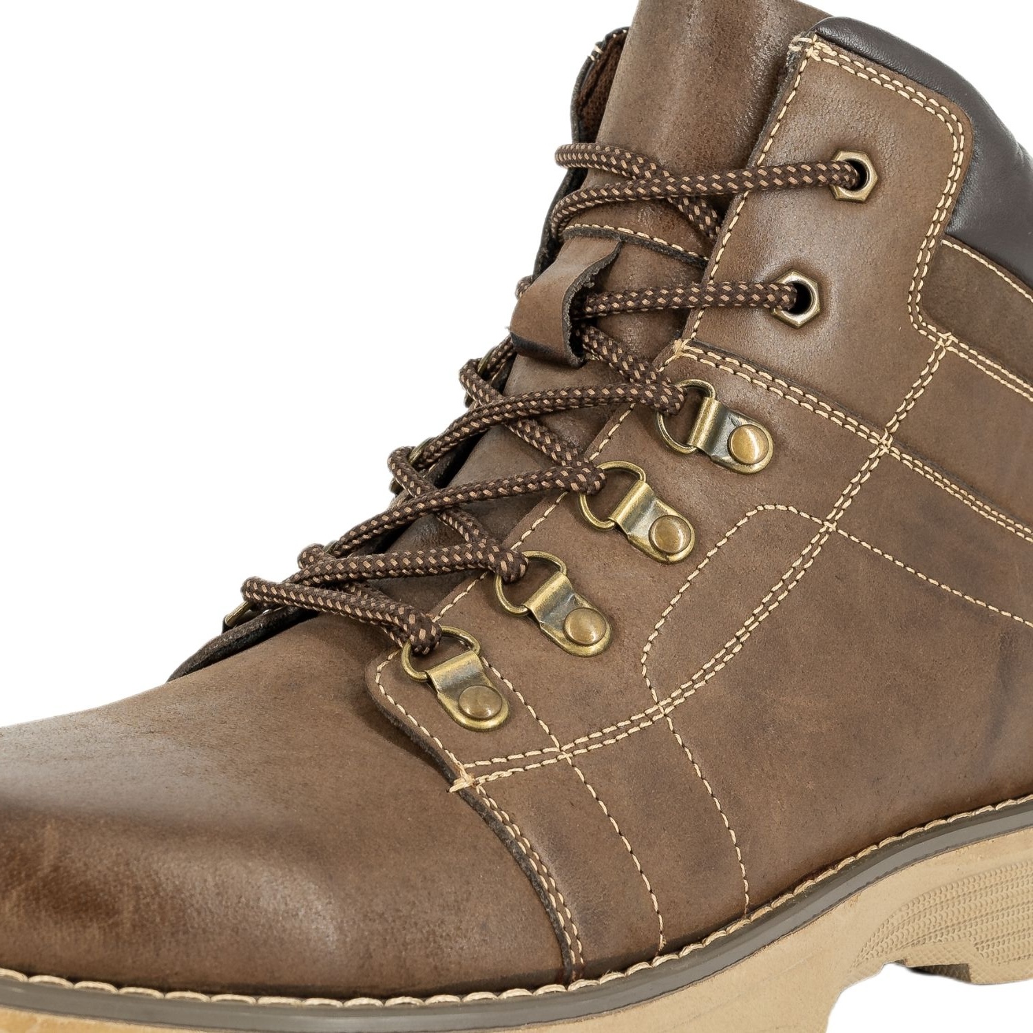BOTIN DE CUERO LEON CAFE LONDON ADIXT - 4