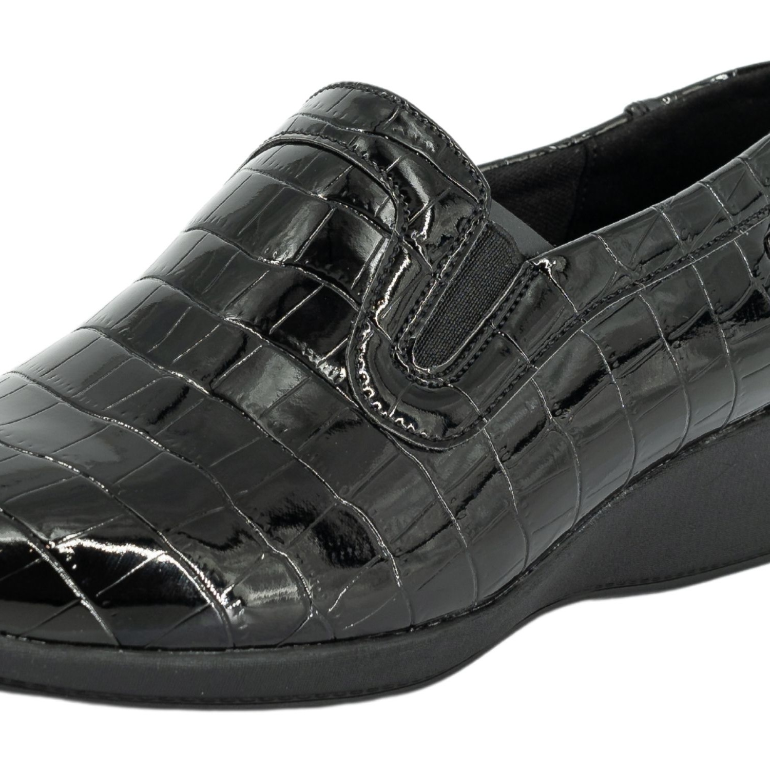 MOCASIN FLORA NEGRO CHAROL ALQUIMIA - 4
