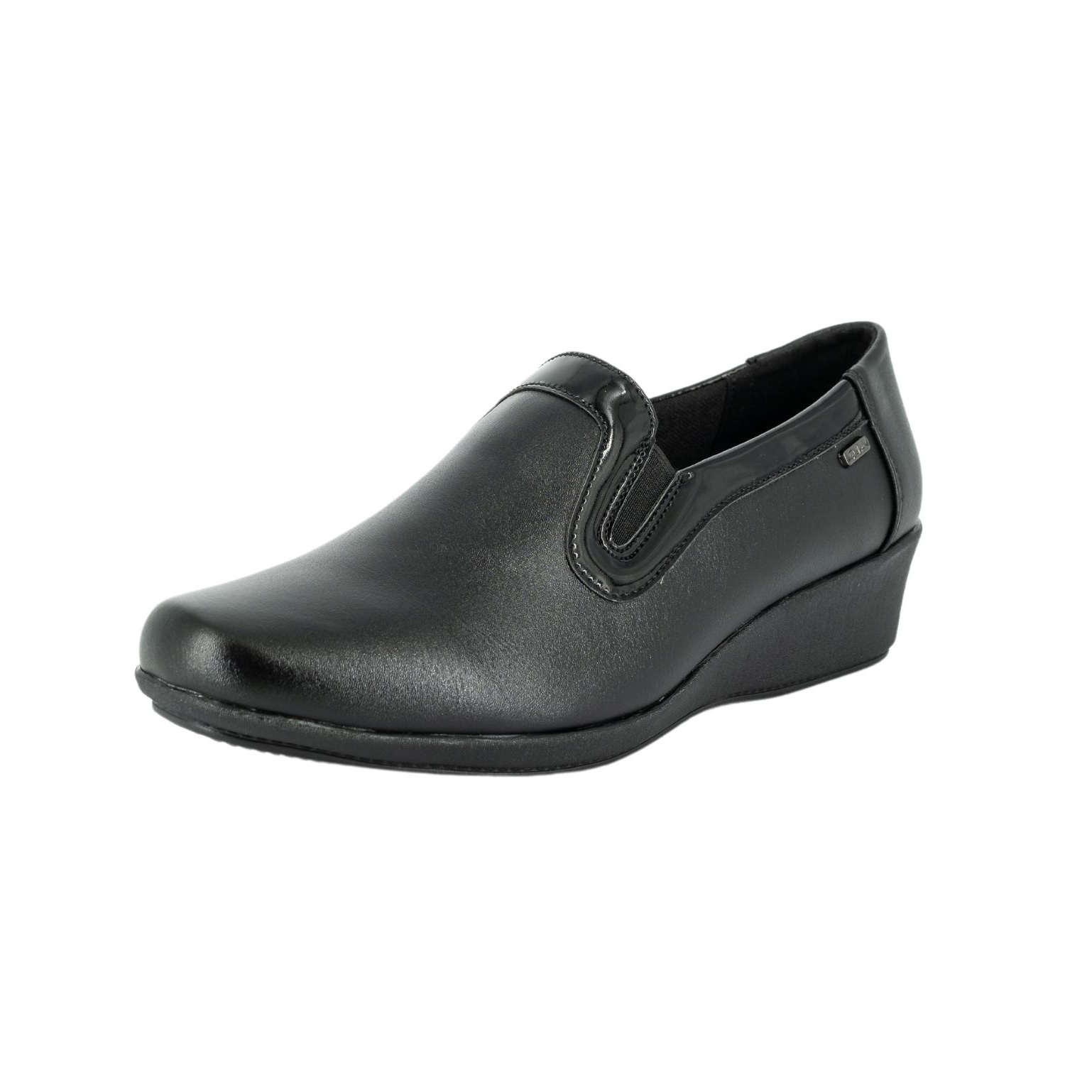 MOCASIN FLORA NEGRO ALQUIMIA - 1