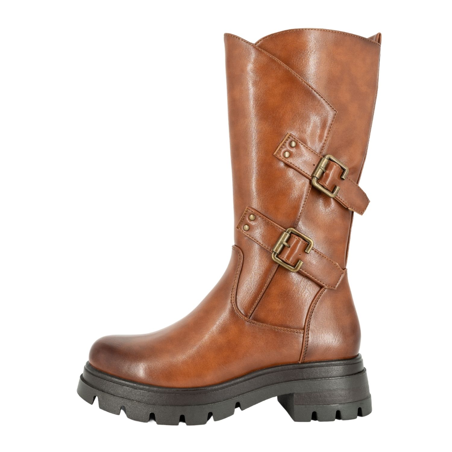 BOTA BIKER ZARA CARAMELO ALQUIMIA - 2