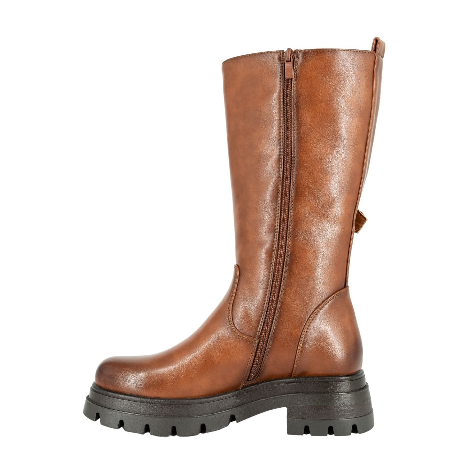 BOTA BIKER ZARA CARAMELO ALQUIMIA - 4