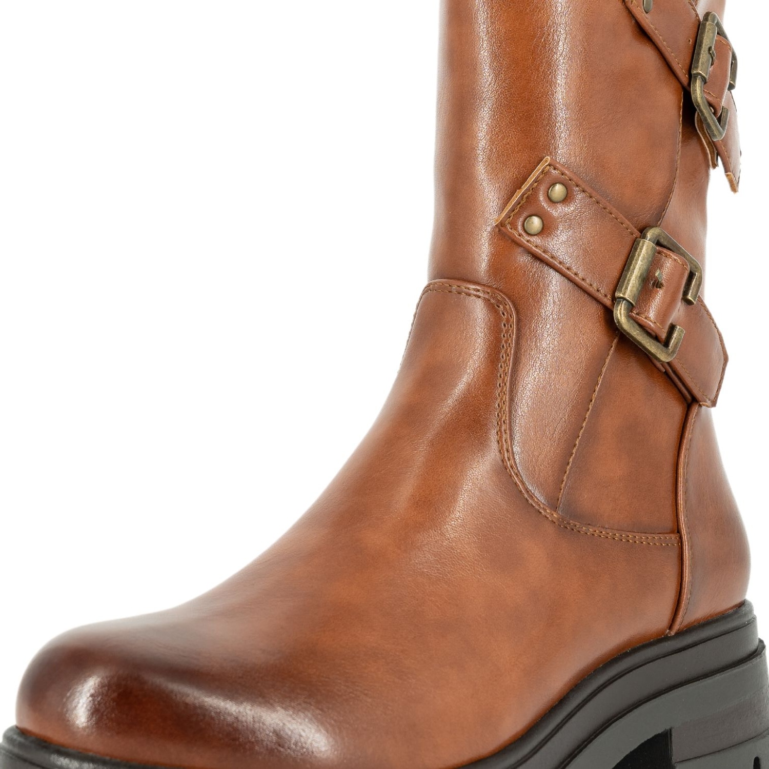 BOTA BIKER ZARA CARAMELO ALQUIMIA - 5