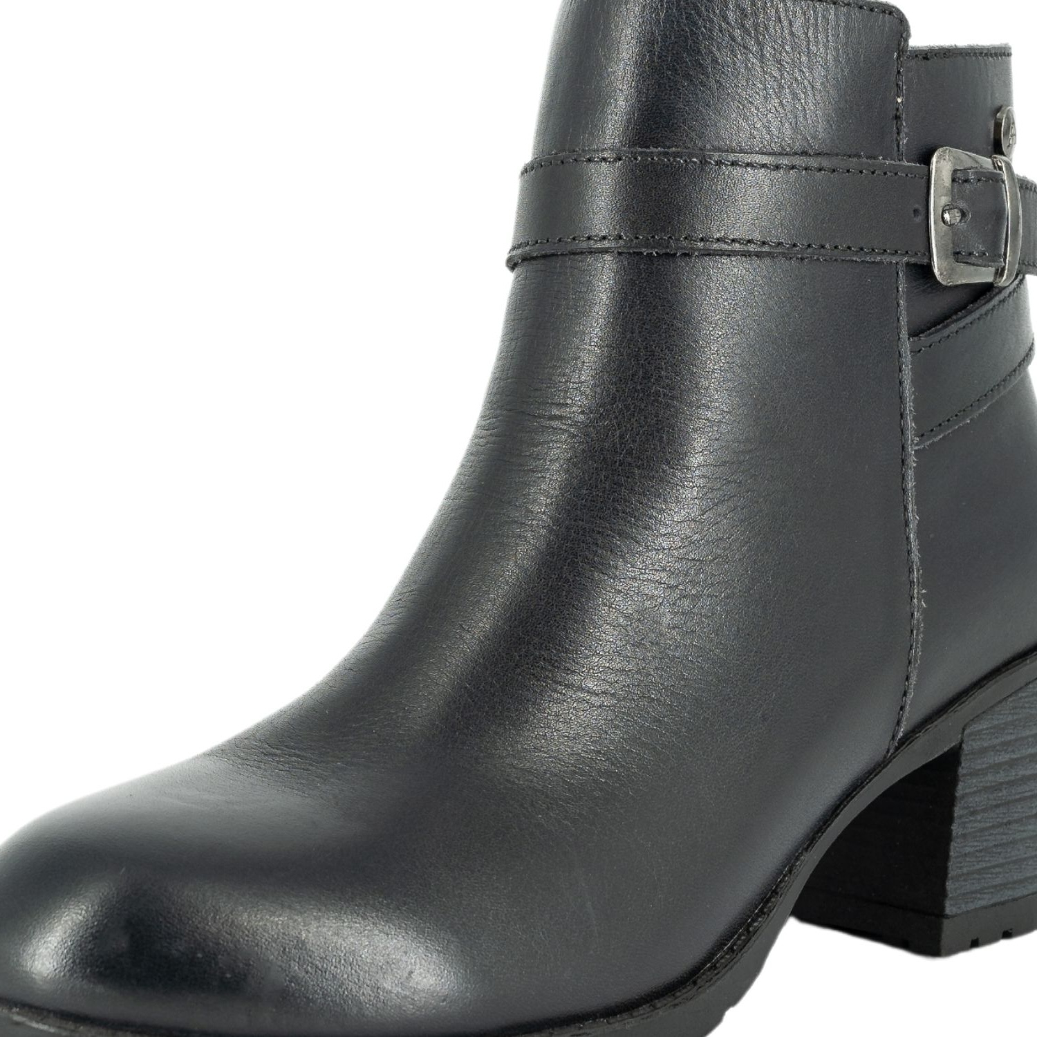 BOTIN DE CUERO FRANCY NEGRO ALQUIMIA - 4