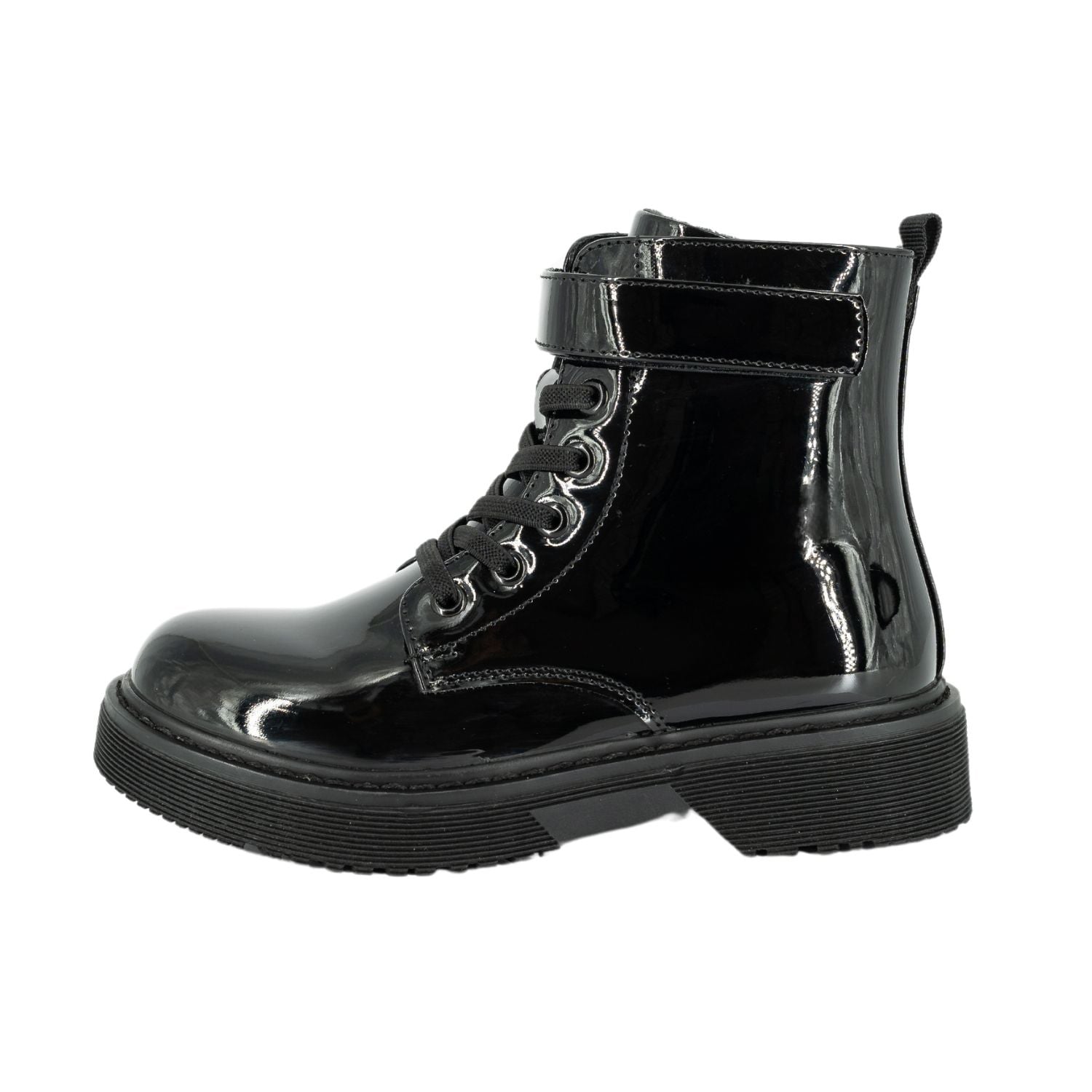 BOTIN DANICA NEGRO CHAROL BAMBOO - 2