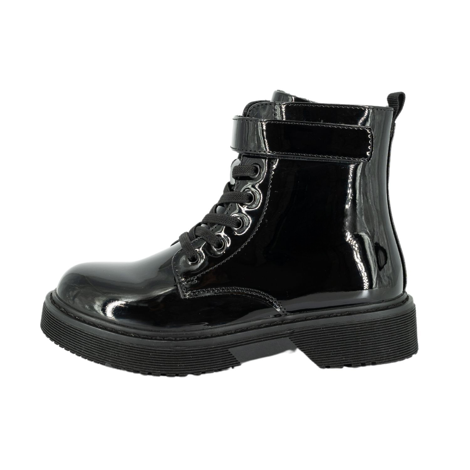 BOTIN DANICA NEGRO CHAROL BAMBOO - 2