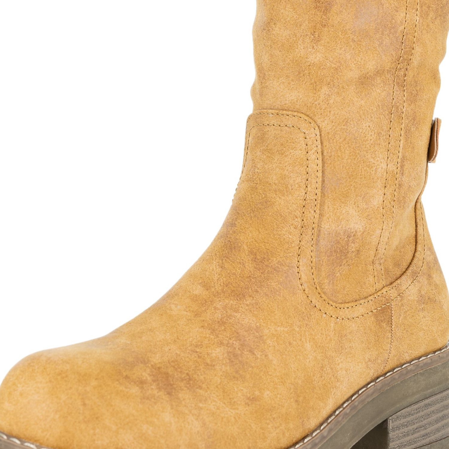 BOTA LARGA LINNE CARAMELO ALQUIMIA - 5
