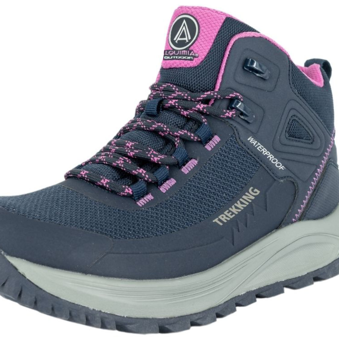 BOTIN OUTDOOR WATERPROOF ROSAL AZUL ALQUIMIA - 4