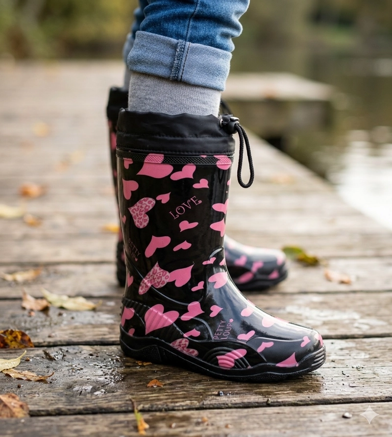 BOTA DE AGUA CON POLAR CORA NEGRO BAMBOO - 5