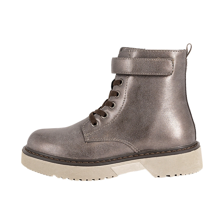 BOTIN DANICA PLATEADO BAMBOO - 2