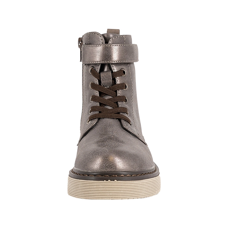 BOTIN DANICA PLATEADO BAMBOO - 3