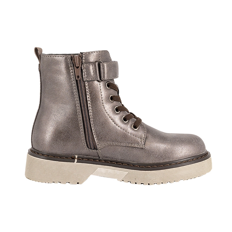 BOTIN DANICA PLATEADO BAMBOO - 4