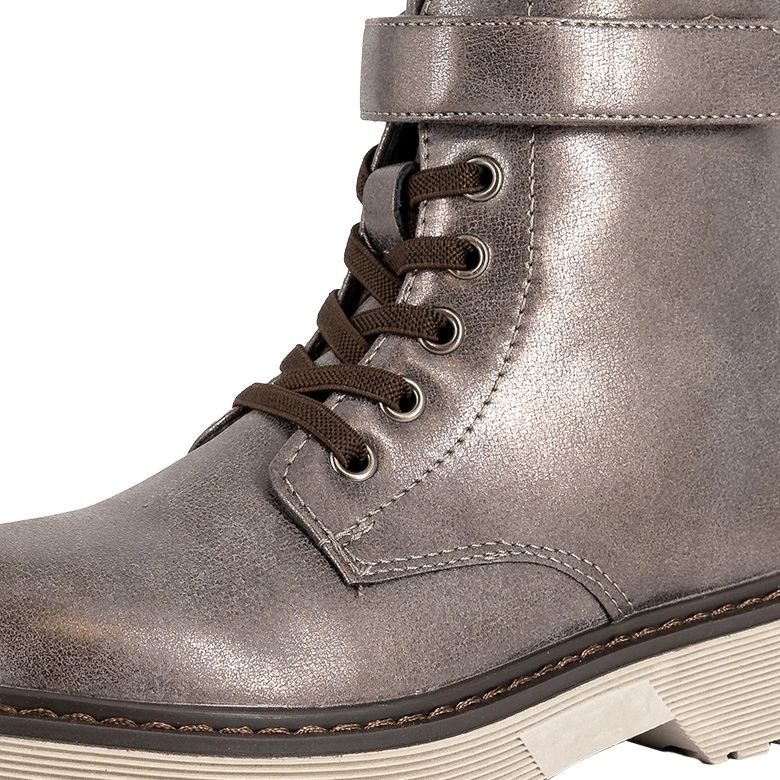 BOTIN DANICA PLATEADO BAMBOO - 5