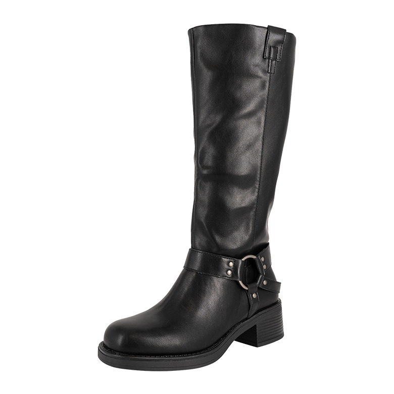 BOTA BIKER LARGA JESSA NEGRO ALQUIMIA - 1