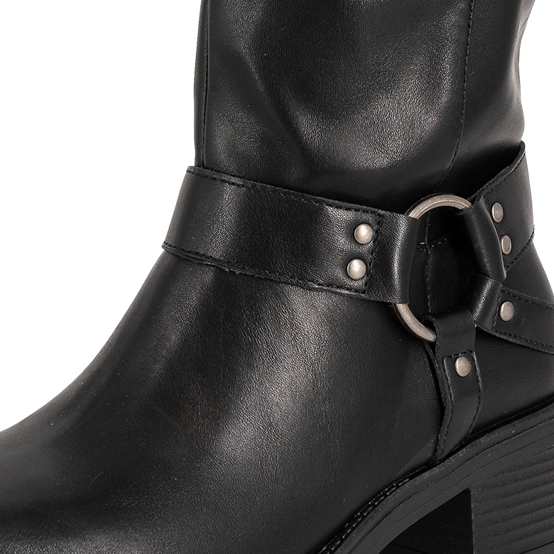 BOTA BIKER LARGA JESSA NEGRO ALQUIMIA - 5