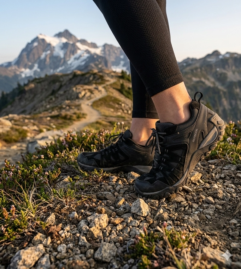 ZAPATILLA OUTDOOR BRETTA NEGRO UNS - 5