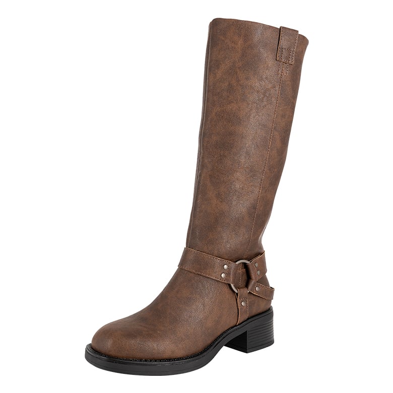 BOTA BIKER LARGA JESSA CAFE ALQUIMIA - 1