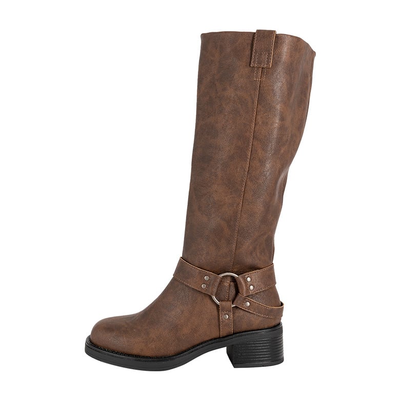 BOTA BIKER LARGA JESSA CAFE ALQUIMIA - 2