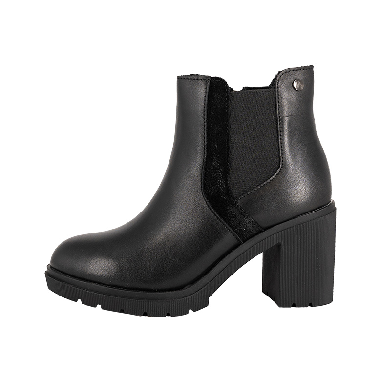 BOTIN DE CUERO ZANRA NEGRO ALQUIMIA - 2