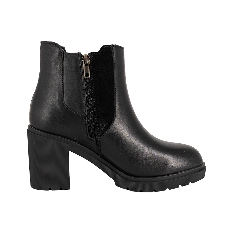 BOTIN DE CUERO ZANRA NEGRO ALQUIMIA - 4