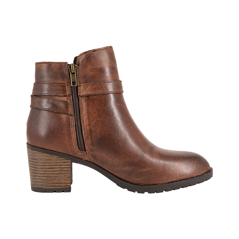 BOTIN DE CUERO FRANCY CAFE  ALQUIMIA - 4