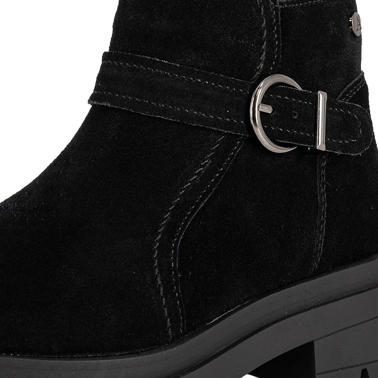 BOTIN DE CUERO ROSIE FULL NEGRO ALQUIMIA - 5