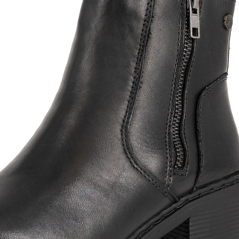 BOTIN DE CUERO GABY NEGRO ALQUIMIA - 5