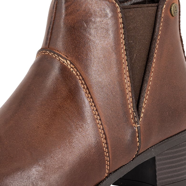 BOTIN DE CUERO LADY CAFE ALQUIMIA - 5