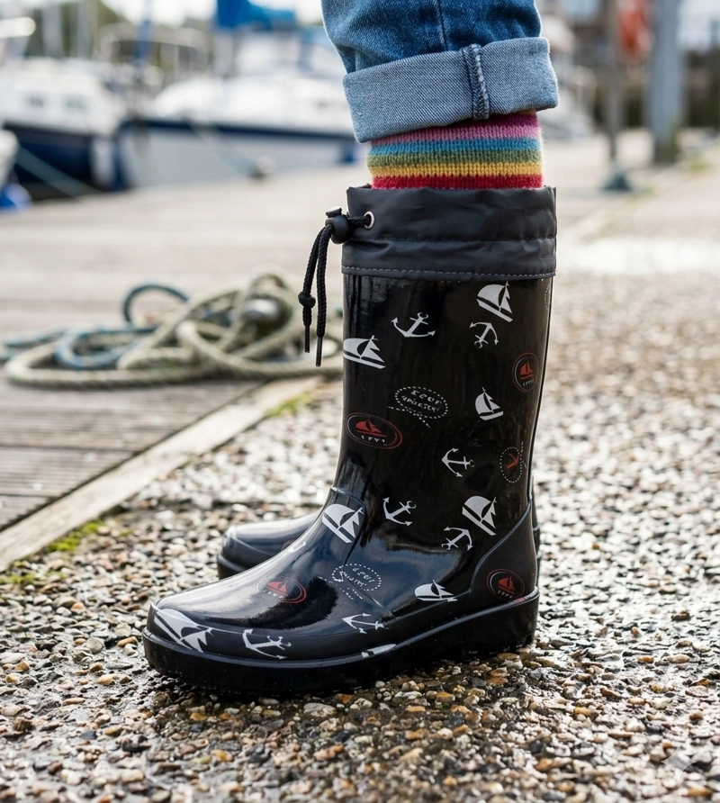 BOTA DE AGUA CON POLAR ZAMIO NEGRO BAMBOO - 5