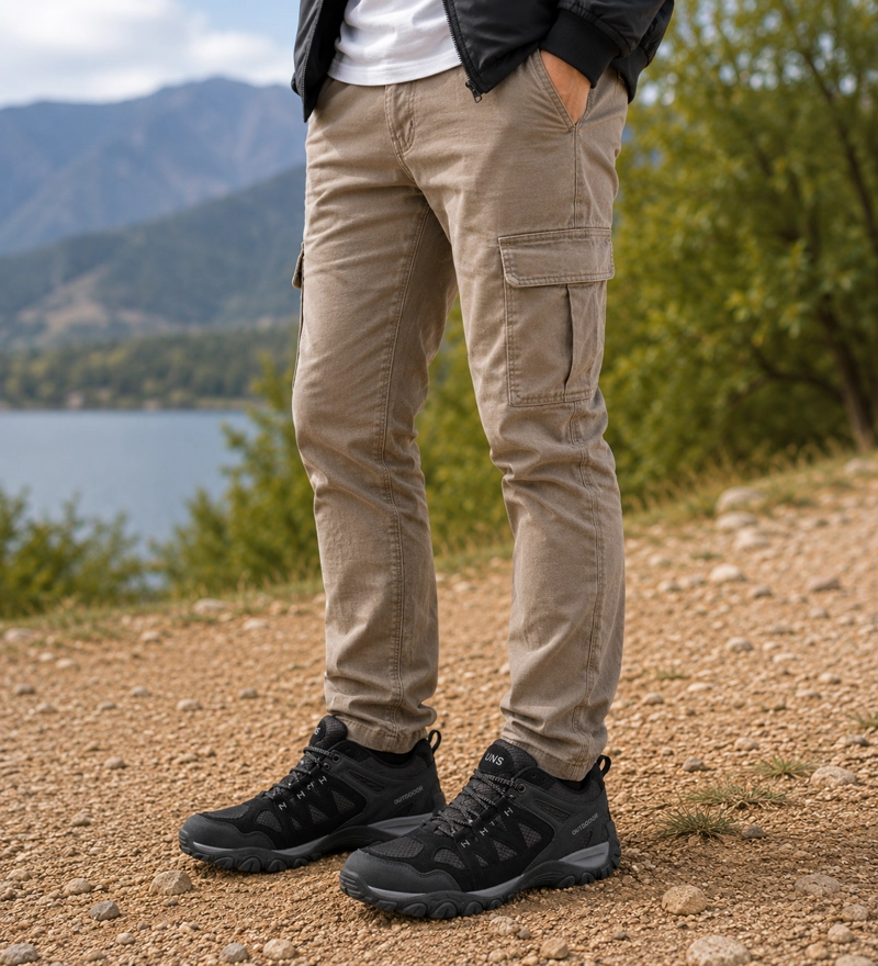 ZAPATILLA OUTDOOR DRAGO NEGRO UNS - 5