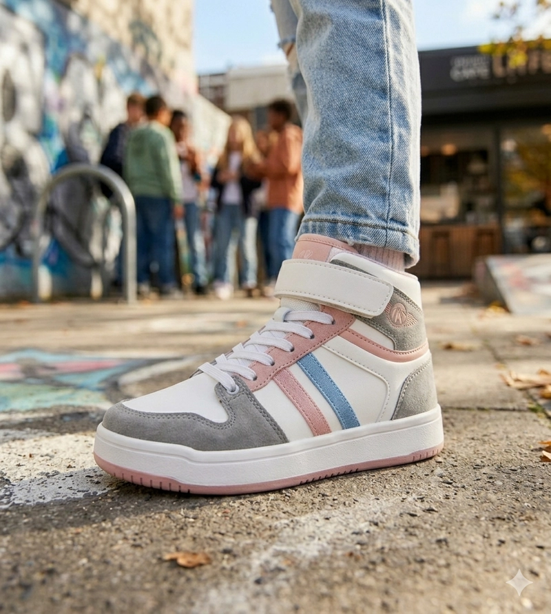 ZAPATILLA URBANA ERICA ROSADO BAMBOO - 5