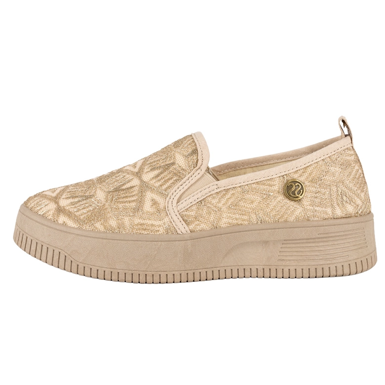 ZAPATILLA VELIN BEIGE PASSER - 2