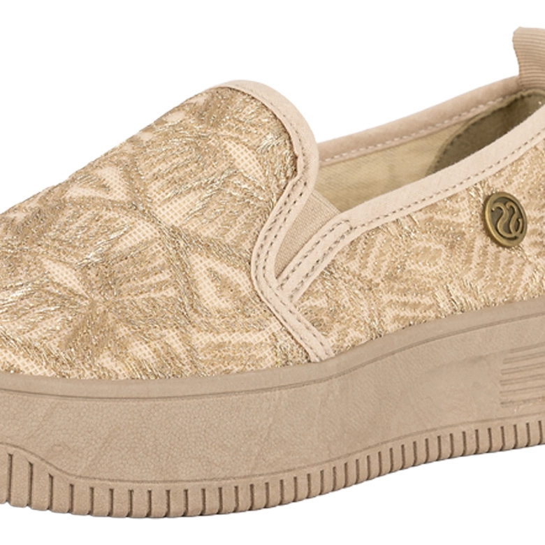 ZAPATILLA VELIN BEIGE PASSER - 4