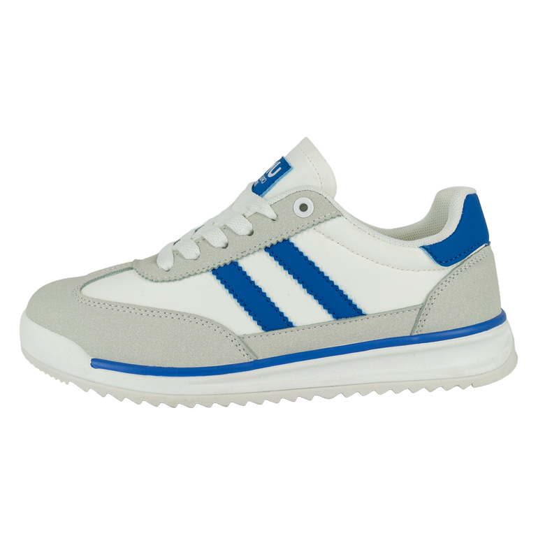 ZAPATILLA LEVEN BLANCO/AZUL UNS - 2