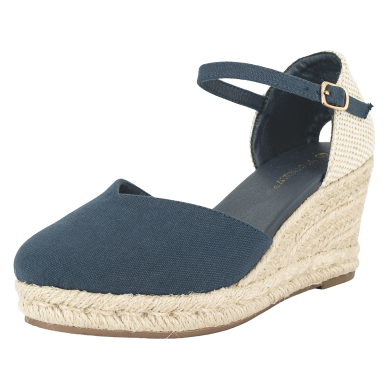 SANDALIA YUTE SOLE AZUL ALQUIMIA - 1