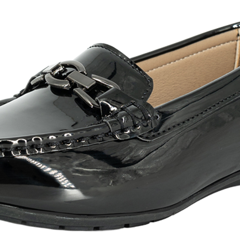 MOCASIN DAM NEGRO CHAROL ALQUIMIA - 4