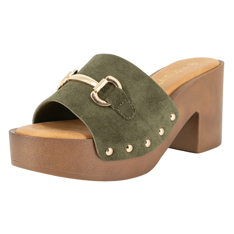 SANDALIA PLATAFORMA ROCK VERDE ALQUIMIA - 1