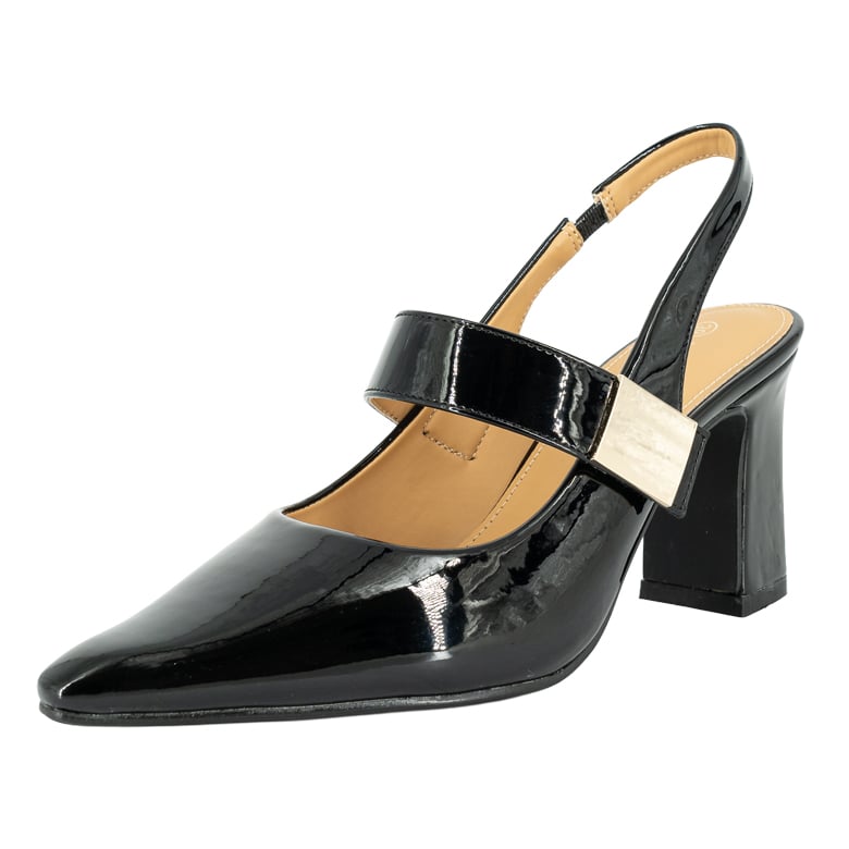 ZAPATO GLAM NEGRO CHAROL ALQUIMIA - 1