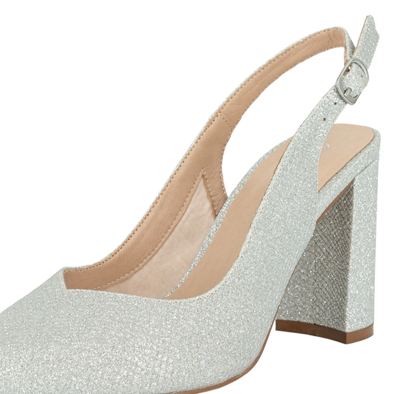 ZAPATO SHINE PLATEADO ALQUIMIA - 4